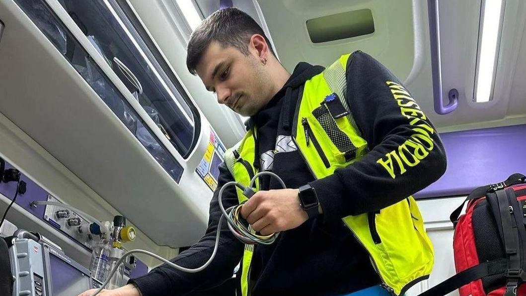 Alessio Beneforti il volontario della Misericordia di Monsummano aggredito nella notte fra lunedì e martedì Alessio Beneforti il volontario della Misericordia di Monsummano aggredito nella notte fra lunedì e martedì