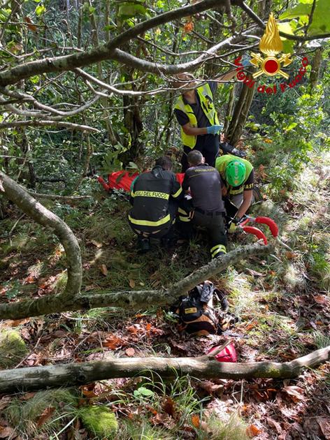 Cercatore di funghi soccorso nei boschi: recuperato con l’elicottero Pegaso