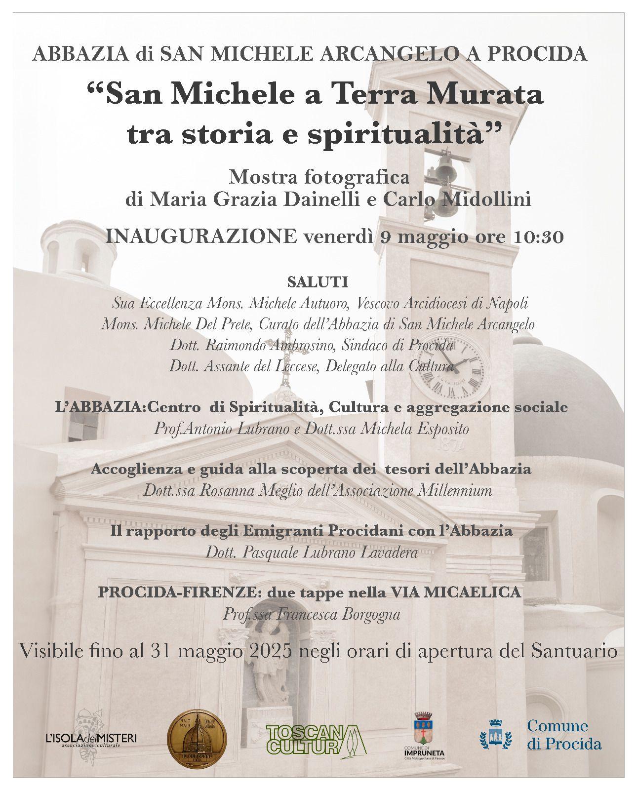 Procida Firenze da Lanazione.it procida e firenze unite dalla via micaelica mostra fotografica tra storia e spiritualità