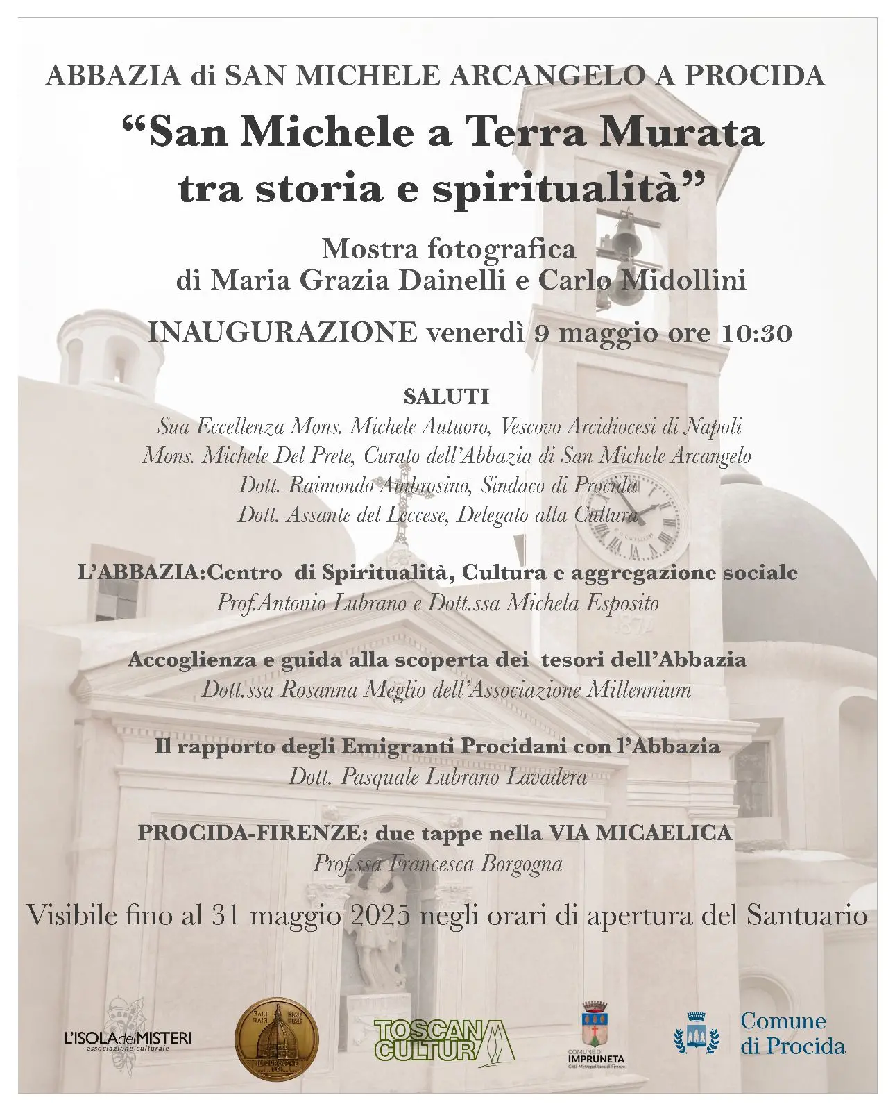 Procida e Firenze unite dalla Via Micaelica: mostra fotografica tra storia e spiritualità