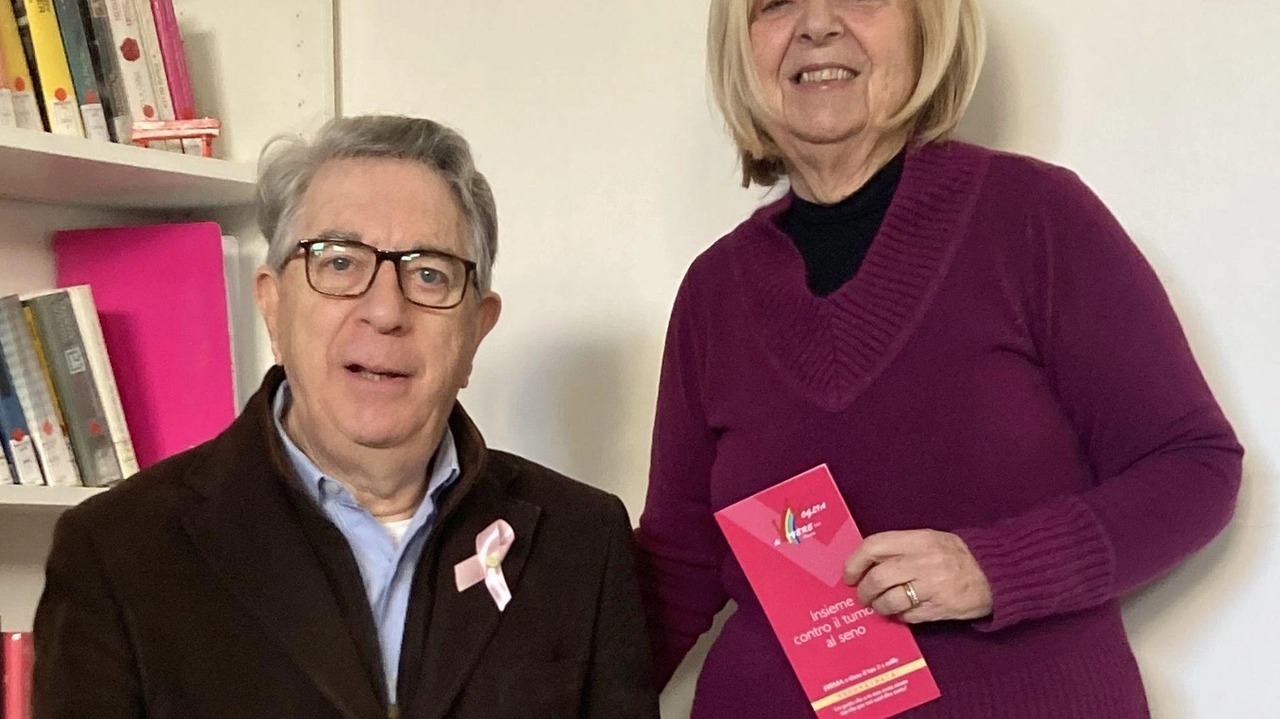 Il dottor Mauro Quattrocchi insieme alla presidente Deanna Capecchi Il dottor Mauro Quattrocchi insieme alla presidente Deanna Capecchi