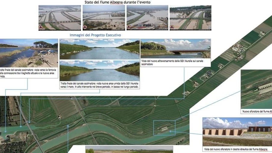 Il progetto per la realizzazione dello scolmatore di Camporegio è del 2014. Lavori consegnati nel 2022 e ora bloccati per un’interdittiva antimafia. Il progetto per la realizzazione dello scolmatore di Camporegio è del 2014. Lavori consegnati nel 2022 e ora bloccati per un’interdittiva antimafia.