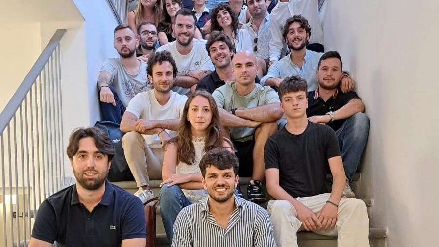 insediato il forum giovani portavoce valeria renga insieme a edoardo zanotelli