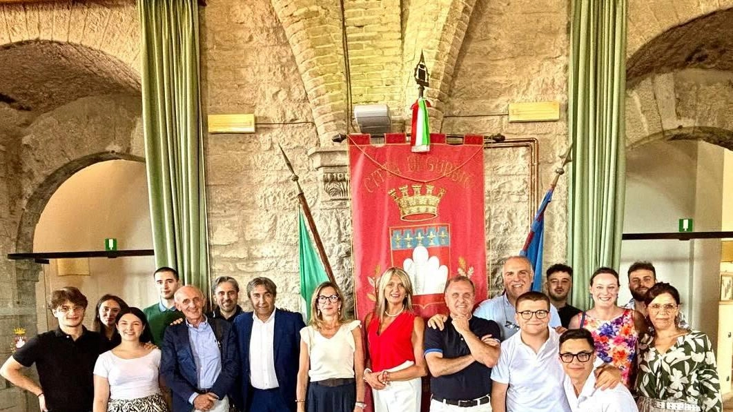 Il programma del “Gubbio Doc Fest“ è stato presentato nella sala consiliare di Palazzo Pretorio Il programma del “Gubbio Doc Fest“ è stato presentato nella sala consiliare di Palazzo Pretorio