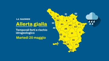 Maltempo in Toscana, ciclone iberico in arrivo: grandine e temporali forti. Ecco dove