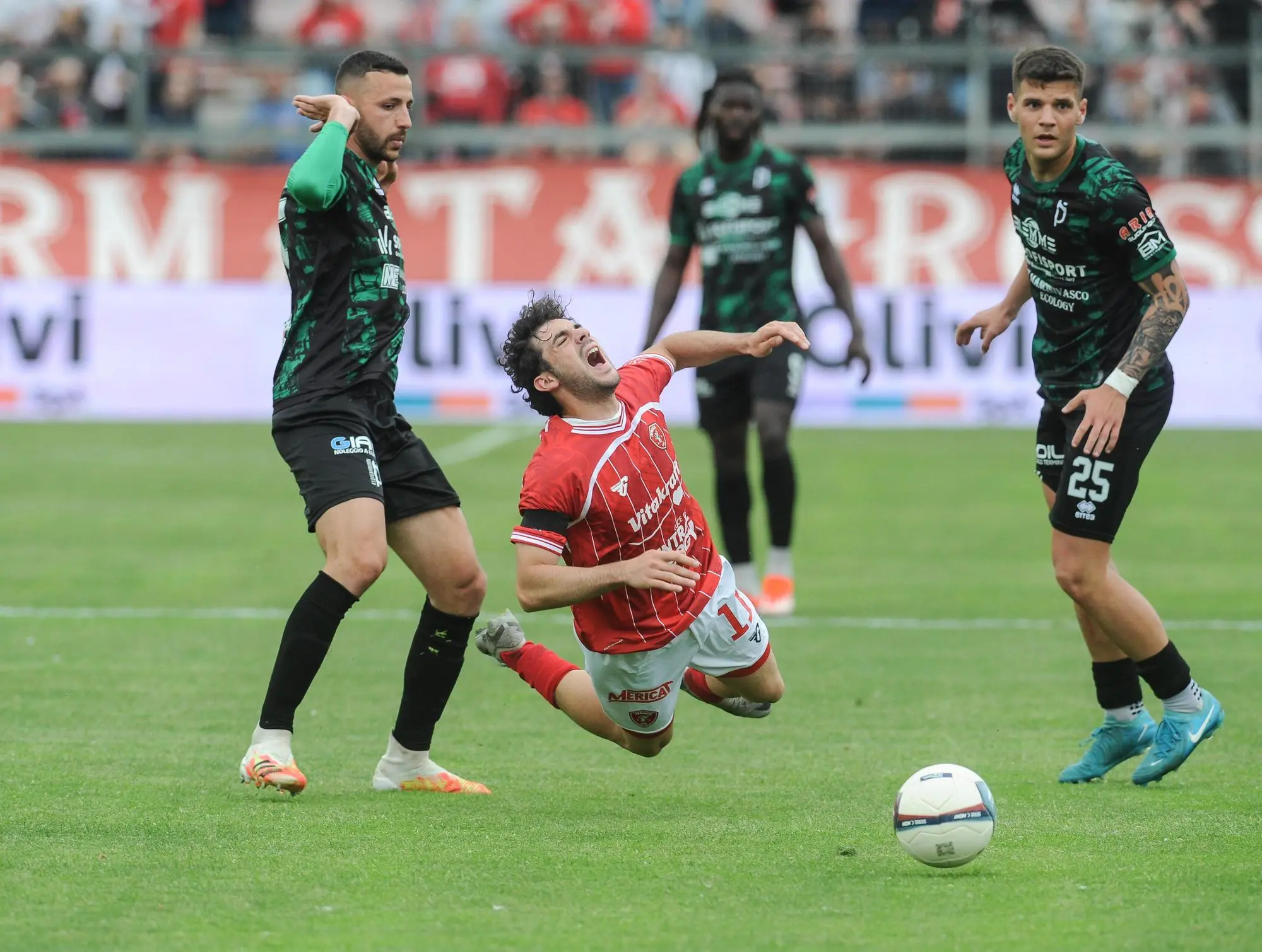 Pontedera sconfitto 3-0 dal Perugia: una sconfitta numericamente eccessiva