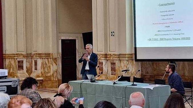 Il direttore della Sds Stefano Lomi alla ’Agorà della Salute’