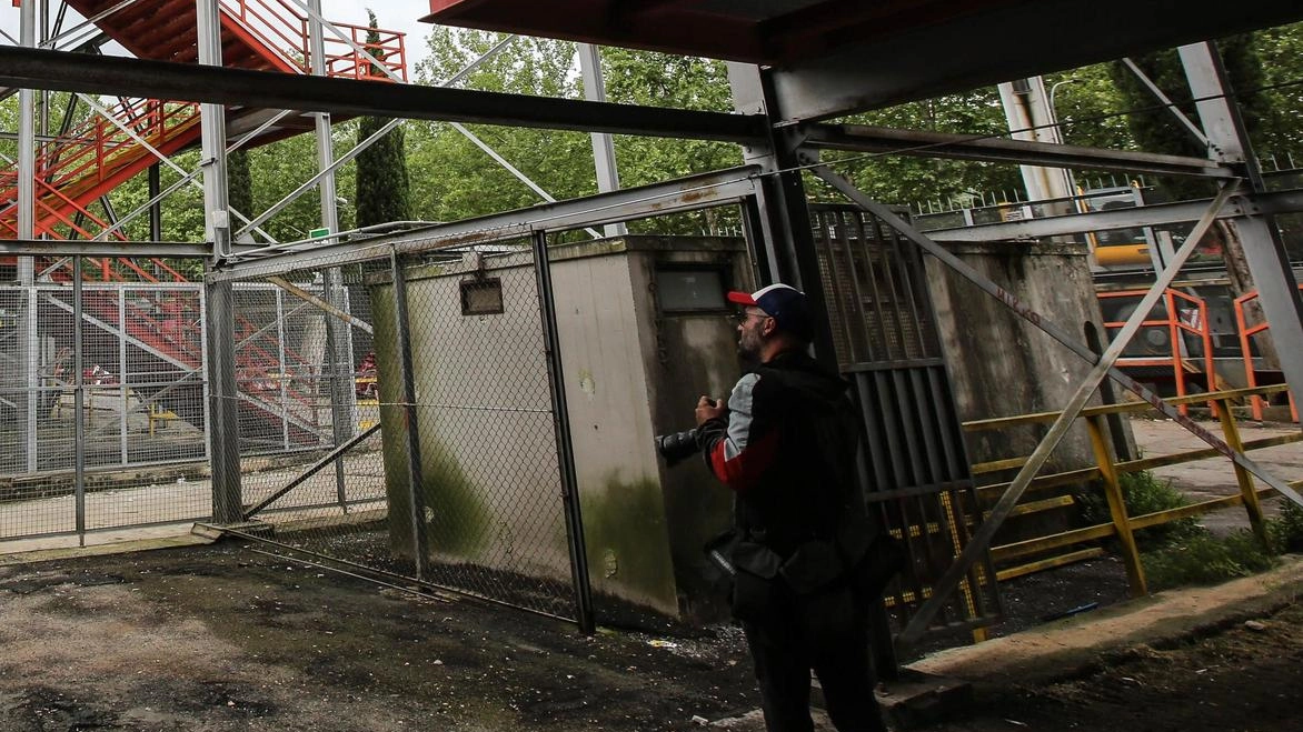 Lo stadio «Curi» è già stato interessato dai lavori alla Curva Nord (foto Crocchioni) Lo stadio «Curi» è già stato interessato dai lavori alla Curva Nord (foto Crocchioni)