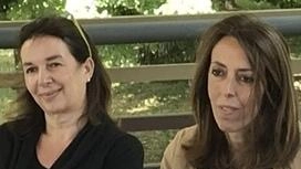 Mariolina Camilleri, figlia dello scrittore, e la giornalista Alessandra Sardoni Mariolina Camilleri, figlia dello scrittore, e la giornalista Alessandra Sardoni