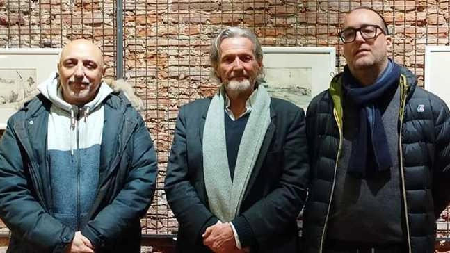 Da sinistra Bruno Farnesi, Alessandro Tosi e l’assessore Filippo Bedini Da sinistra Bruno Farnesi, Alessandro Tosi e l’assessore Filippo Bedini