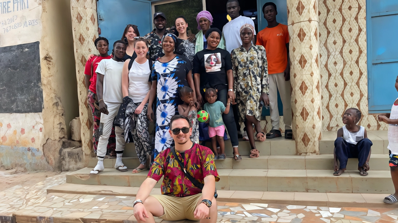 La visita in Gambia della delegazione casentinese La visita in Gambia della delegazione casentinese