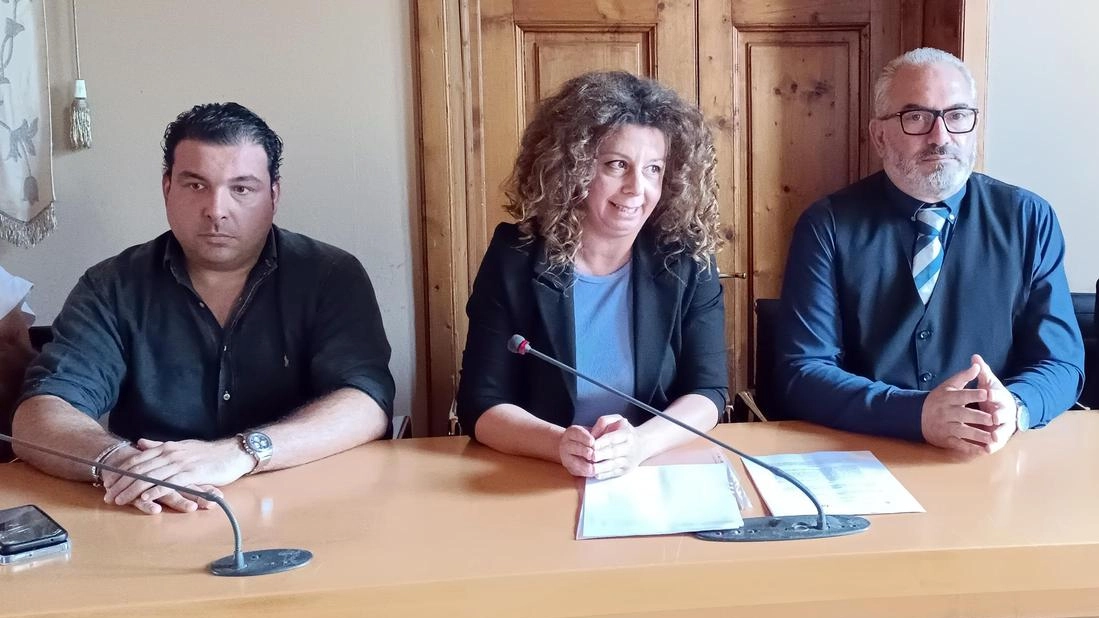 Da sinistra Daniele Ricasoli, Solange Cecchi e Adolfo Baratta Da sinistra Daniele Ricasoli, Solange Cecchi e Adolfo Baratta