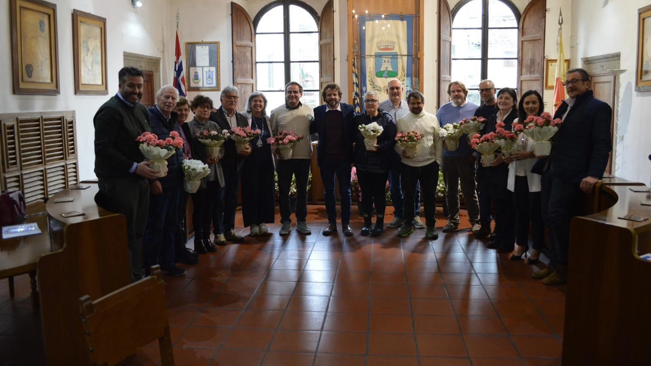 Un momento del convegno sull’azalea