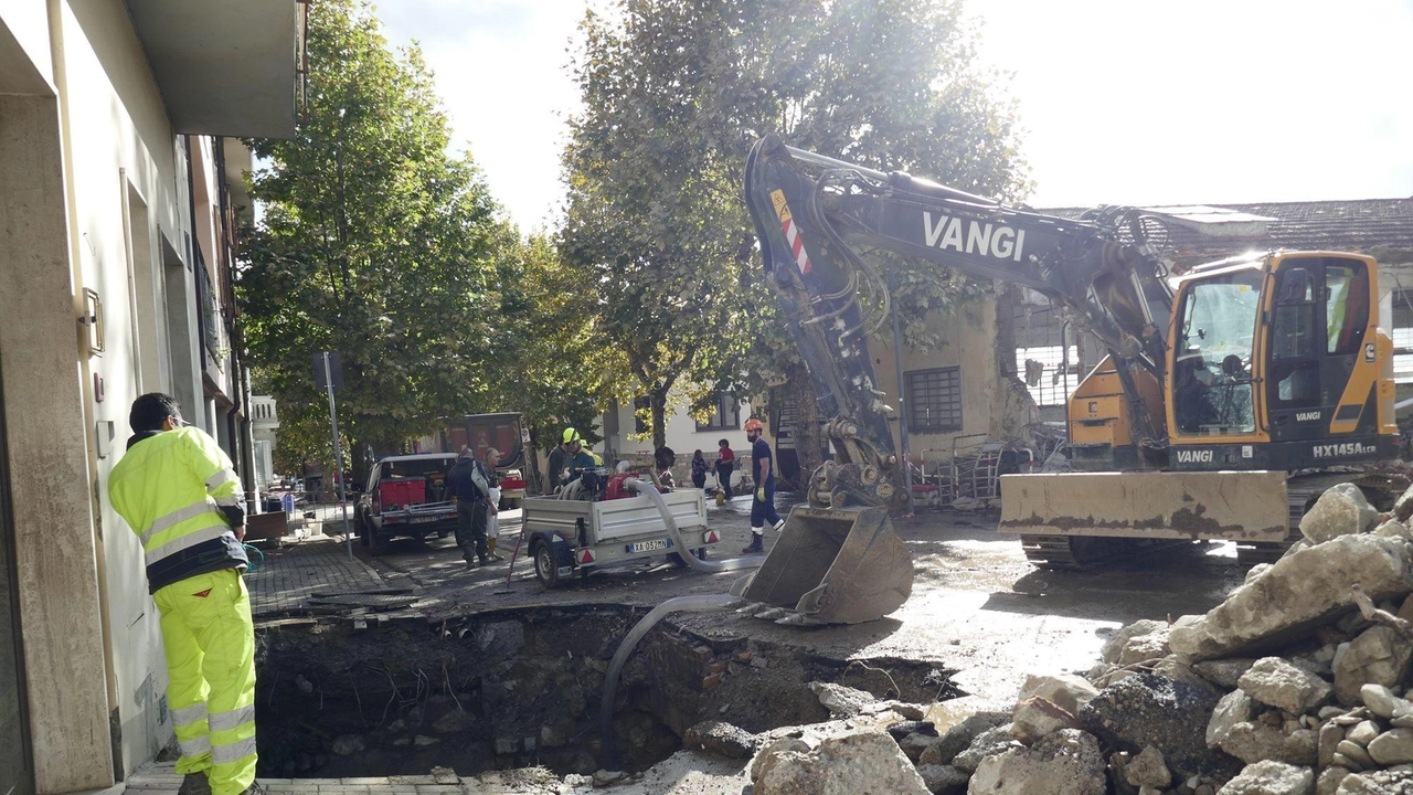 L’alluvione del novembre 2023 a Vaiano, in un’immagine d’archivio. La zona più colpita nel comune laniero fu quella della Briglia L’alluvione del novembre 2023 a Vaiano, in un’immagine d’archivio. La zona più colpita nel comune laniero fu quella della Briglia