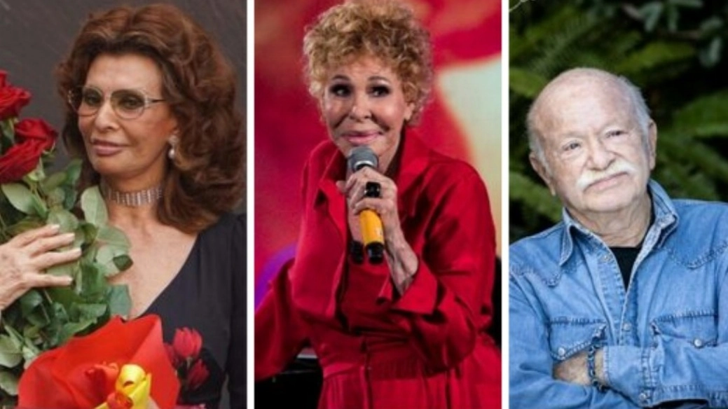 Sophia Loren, Ornella Vanoni e Gino Paoli Sophia Loren, Ornella Vanoni e Gino Paoli