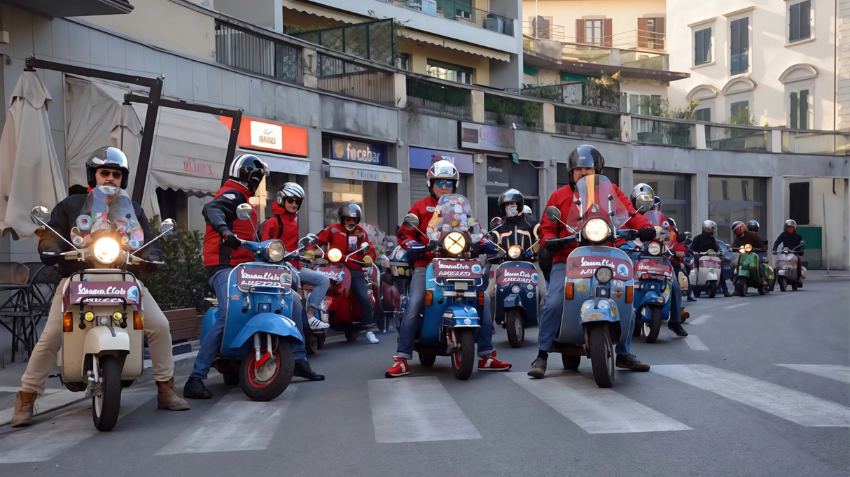 Da Arezzo al Casentino, in sella a una Vespa. La ventiquattresima edizione del raduno nazionale VespArezzo è in programma domani...