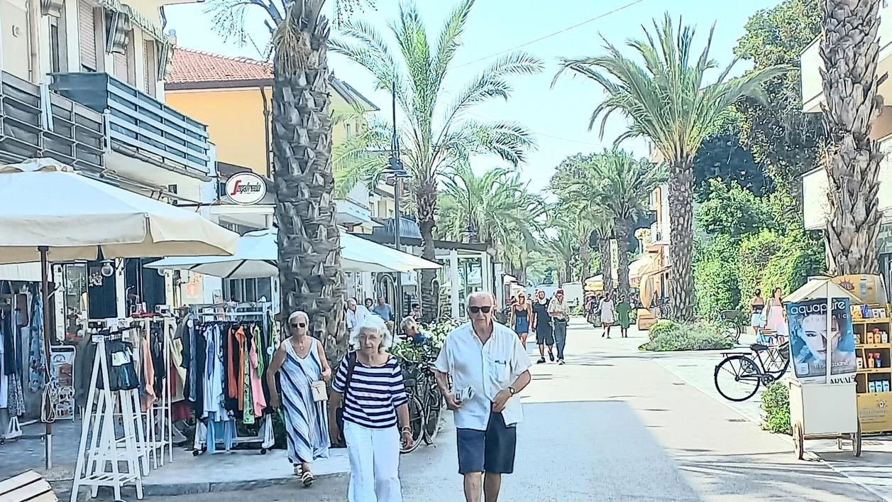 Via Versilia, «salotto» di Tonfano: lo scippo è avvenuto in una strada limitrofa