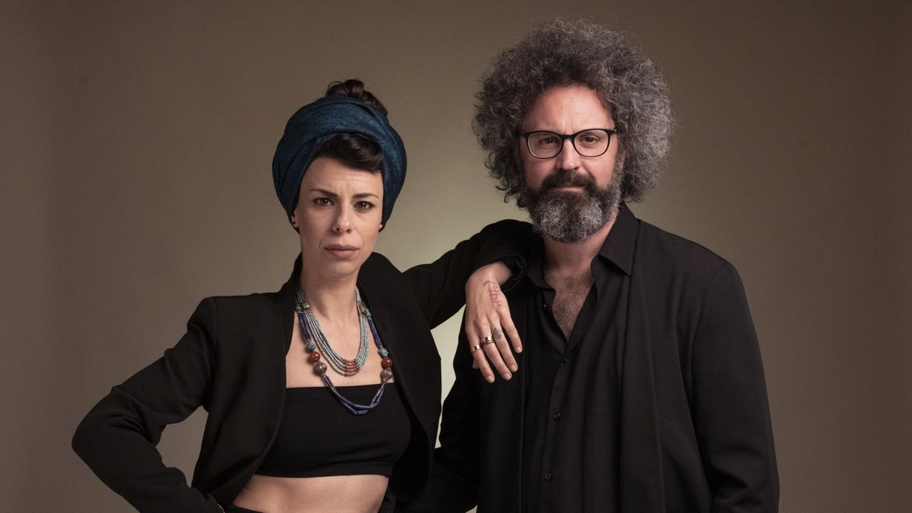 Amara e Simone Cristicchi (Ph. Giorgio Amendola)