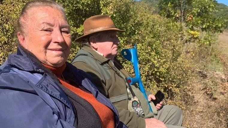 Maria Aurora Misciattelli insieme al fratello Piero : una foto postata da Alessandra Paparozzi Maria Aurora Misciattelli insieme al fratello Piero : una foto postata da Alessandra Paparozzi