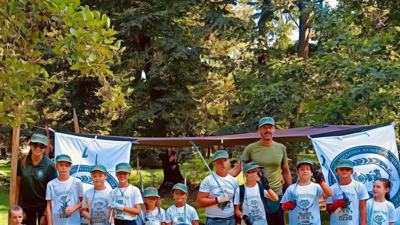 I piccoli esploratori dell’Accademia Gens impegnati nel ripulire dai rifiuti anche la Pineta di ponente I piccoli esploratori dell’Accademia Gens impegnati nel ripulire dai rifiuti anche la Pineta di ponente
