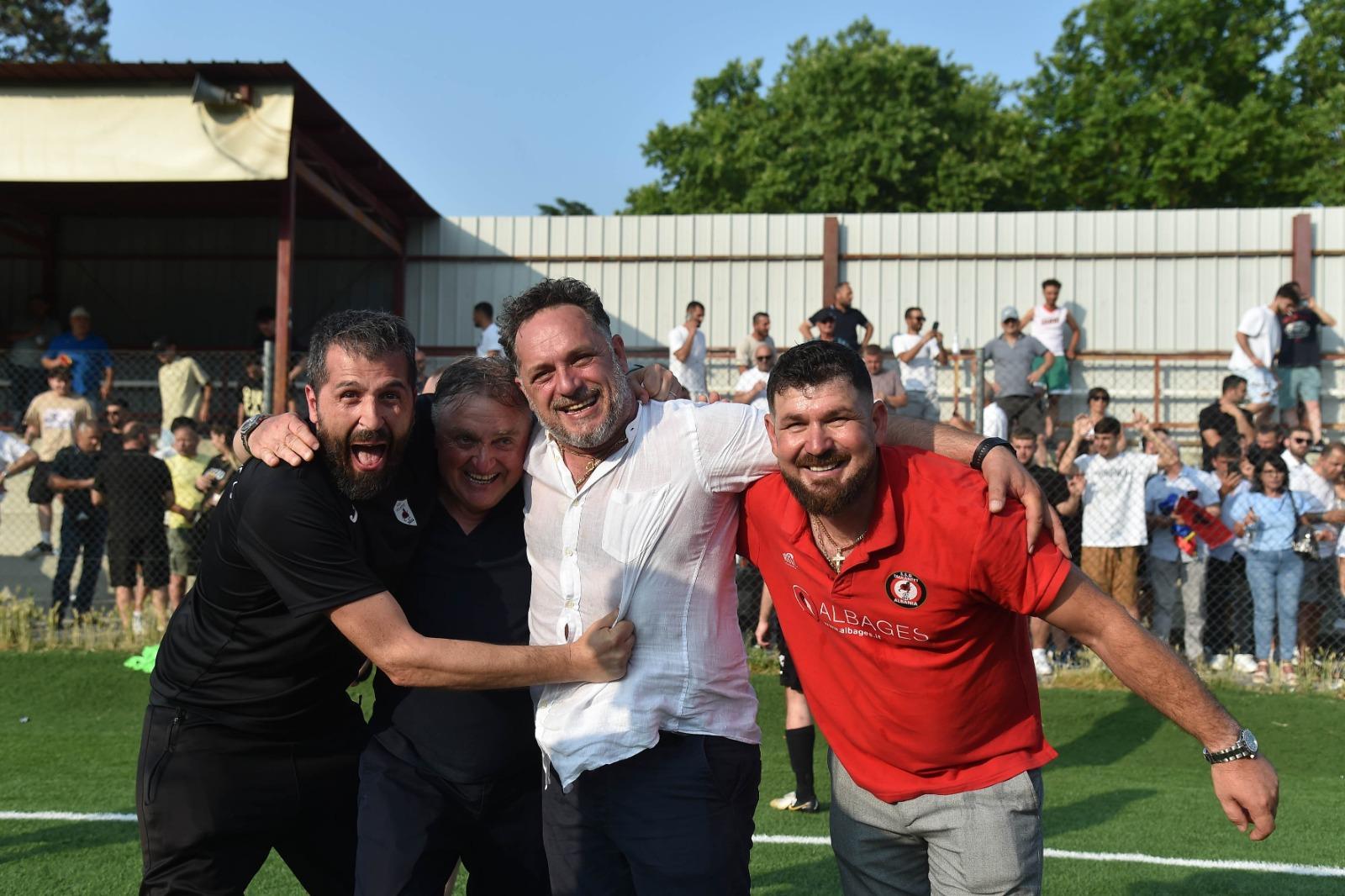 una comunit224 in festa squadra tutta albanese conquista la promozione