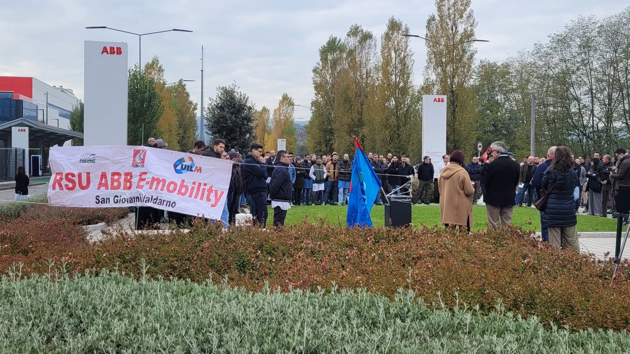 La manifestazione di stamani La manifestazione di stamani