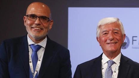 Il direttore generale Marco Forte e il presidente Carlo Rossi Il direttore generale Marco Forte e il presidente Carlo Rossi