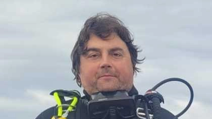 Stefano Palagini, 55 anni, deceduto dopo un malore durante una immersione a Calafuria Stefano Palagini, 55 anni, deceduto dopo un malore durante una immersione a Calafuria