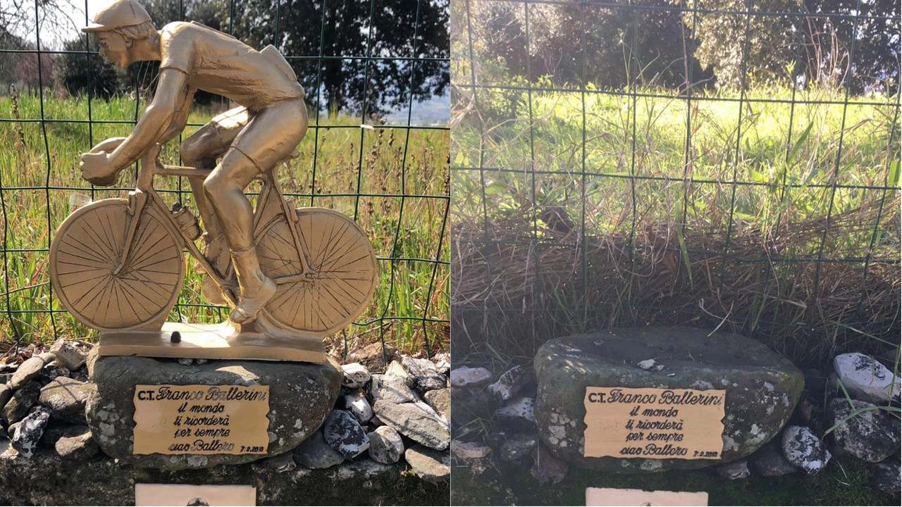 La statua derubata La statua derubata