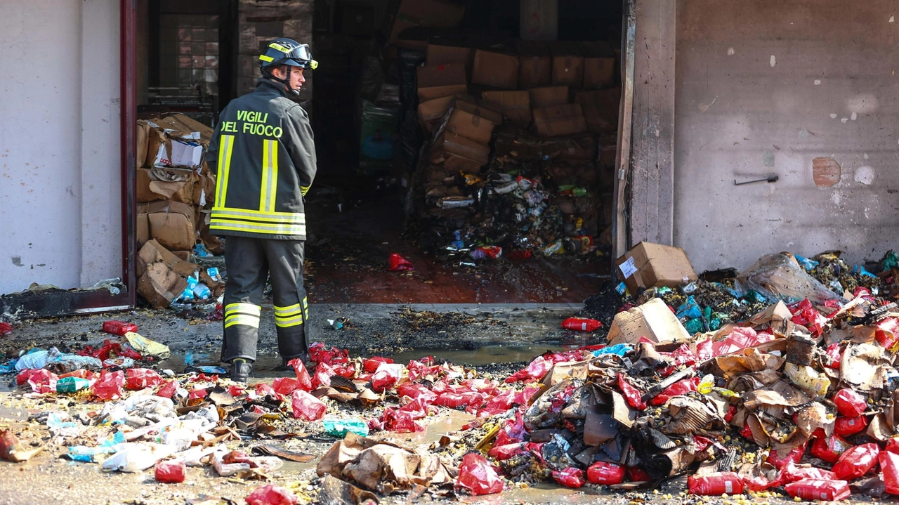 I vigili del fuoco sul posto (fotoservizio Tommaso Gasperini/FotoGermogli) I vigili del fuoco sul posto (fotoservizio Tommaso Gasperini/FotoGermogli)