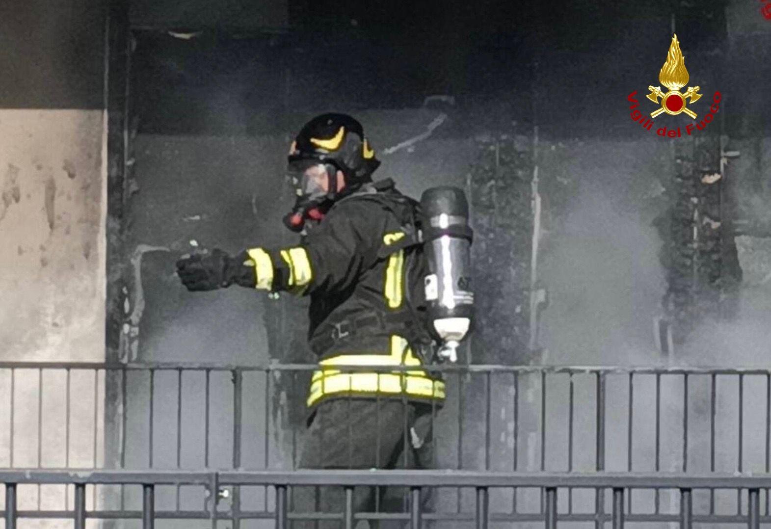Argentario, incendio in una villa Argentario, incendio in una villa