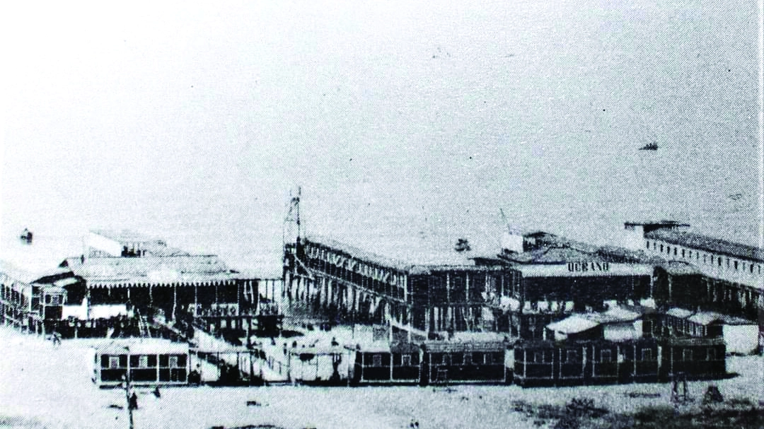 Una foto storica del Bagno Dori che è stato inaugurato nel 1823 Una foto storica del Bagno Dori che è stato inaugurato nel 1823