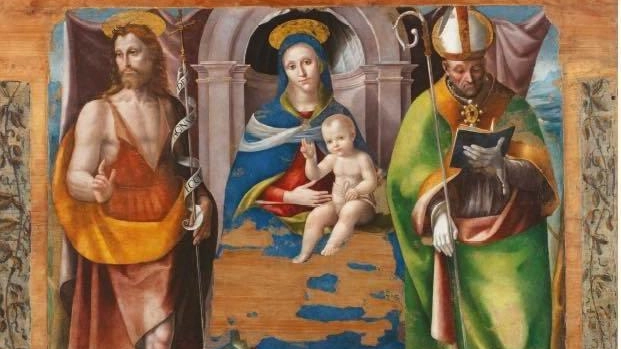 A Palazzo degli Oddi Marini Clarelli si festeggia la bellezza ritrovata. Grande successo per la presentazione del restauro della tavola...