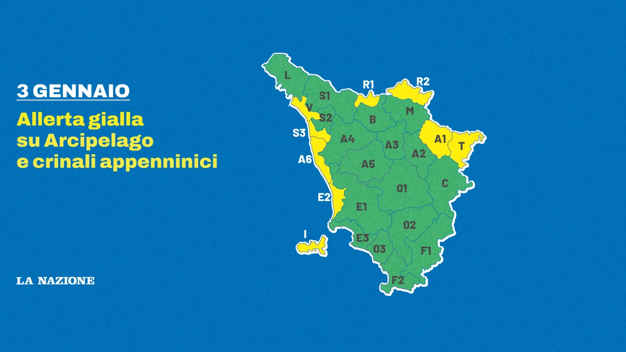 Allerta gialla in Toscana per vento forte e mareggiare sulla costa e nell'Arcipelago Allerta gialla in Toscana per vento forte e mareggiare sulla costa e nell'Arcipelago