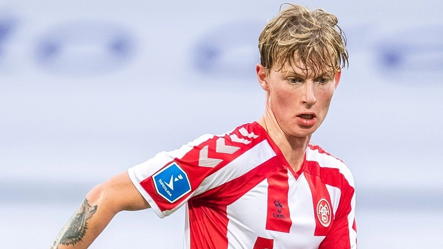 Malthe Hojholt, 23 anni Malthe Hojholt, 23 anni