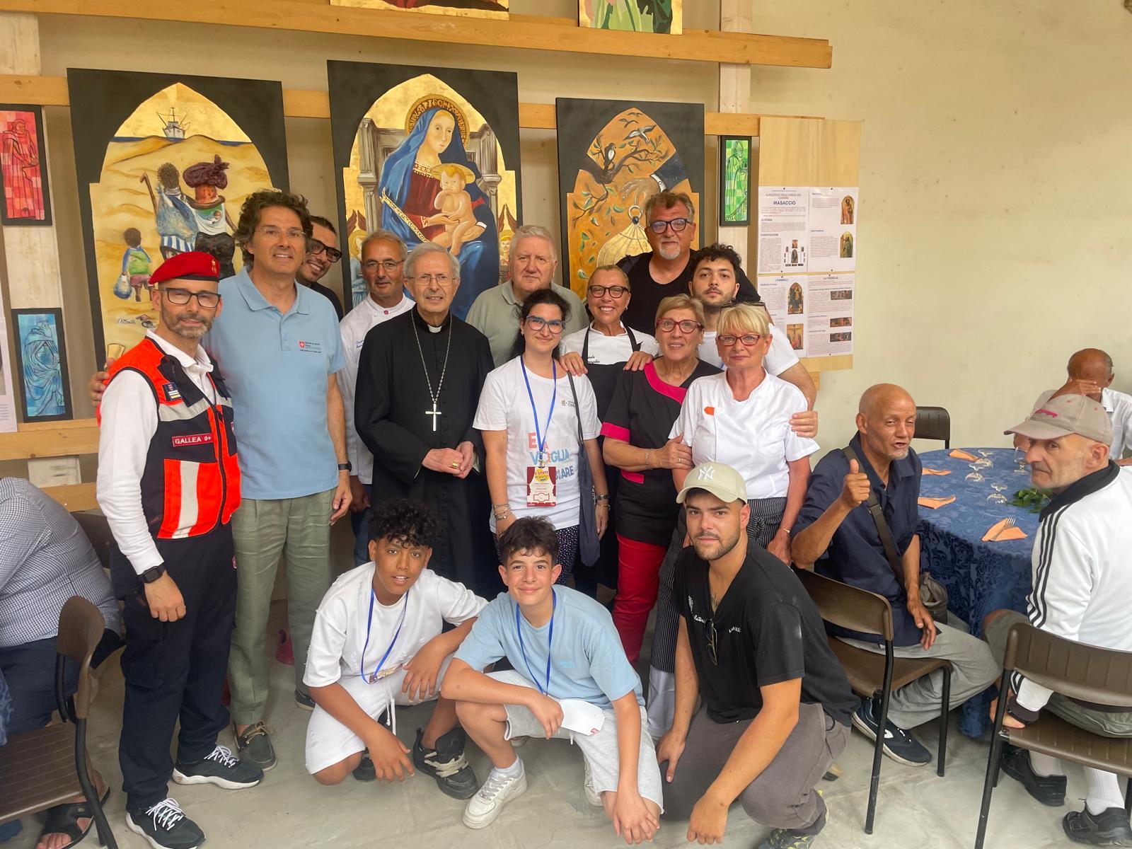 un pranzo di carit224 e solidariet224 per oltre 100 persone in difficolt224