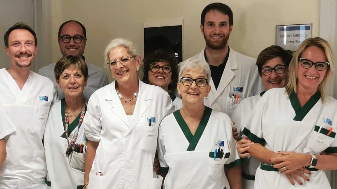 Parte dell’equipe di Diabetologia Parte dell’equipe di Diabetologia