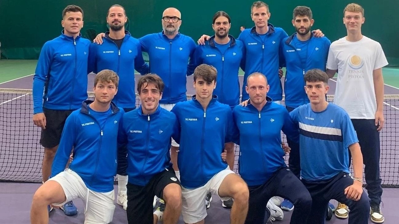 La squadra del Tennis Club Pistoia La squadra del Tennis Club Pistoia