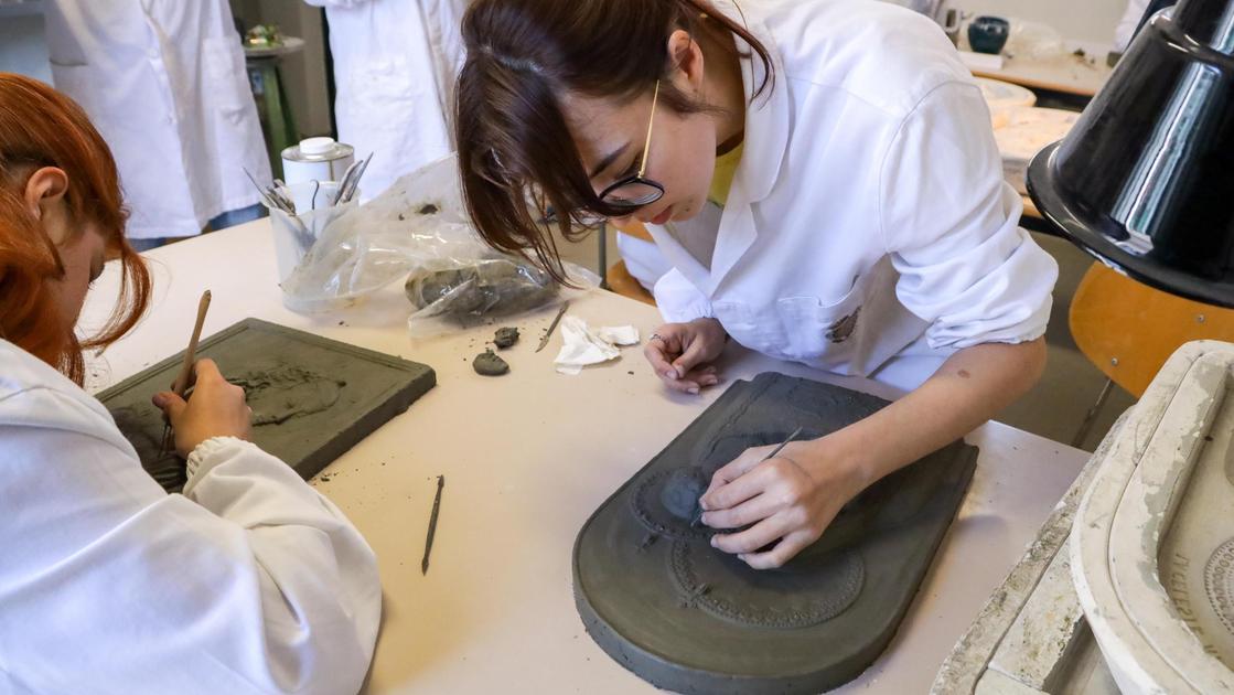 arte ceramica alluvionata opere salve con il restauro