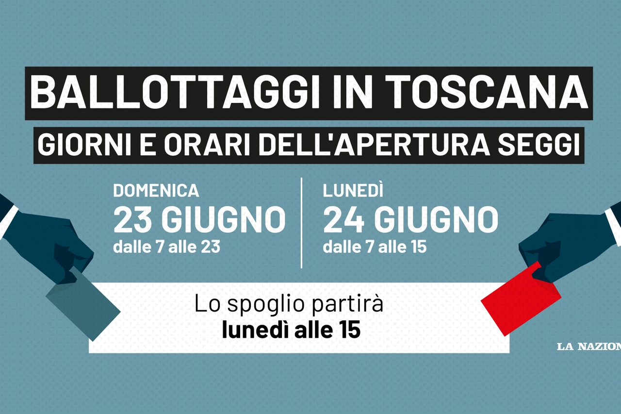 Ballottaggi in Toscana, quando si vota