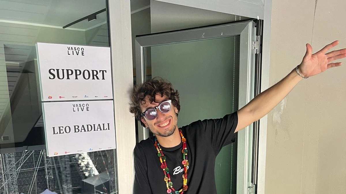 Il concerto . E sotto le stelle c’è Leo Badiali