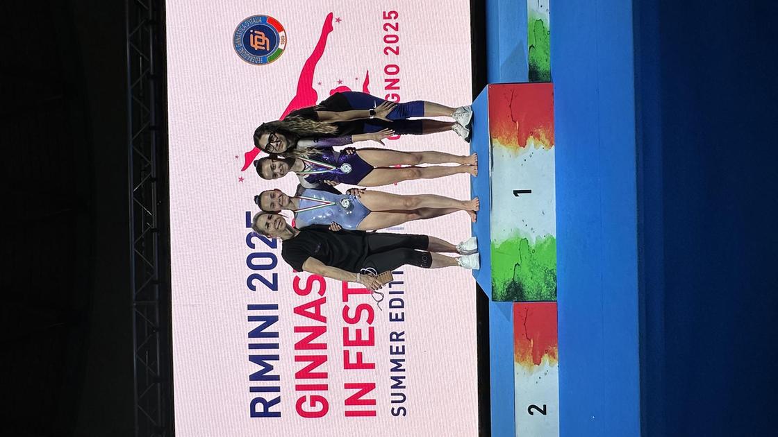 Cinque podi nazionali per l’Artistica Emgioy. Oro per Caterina Marzocchini e Giorgia Giannerini Cinque podi nazionali per l’Artistica Emgioy. Oro per Caterina Marzocchini e Giorgia Giannerini