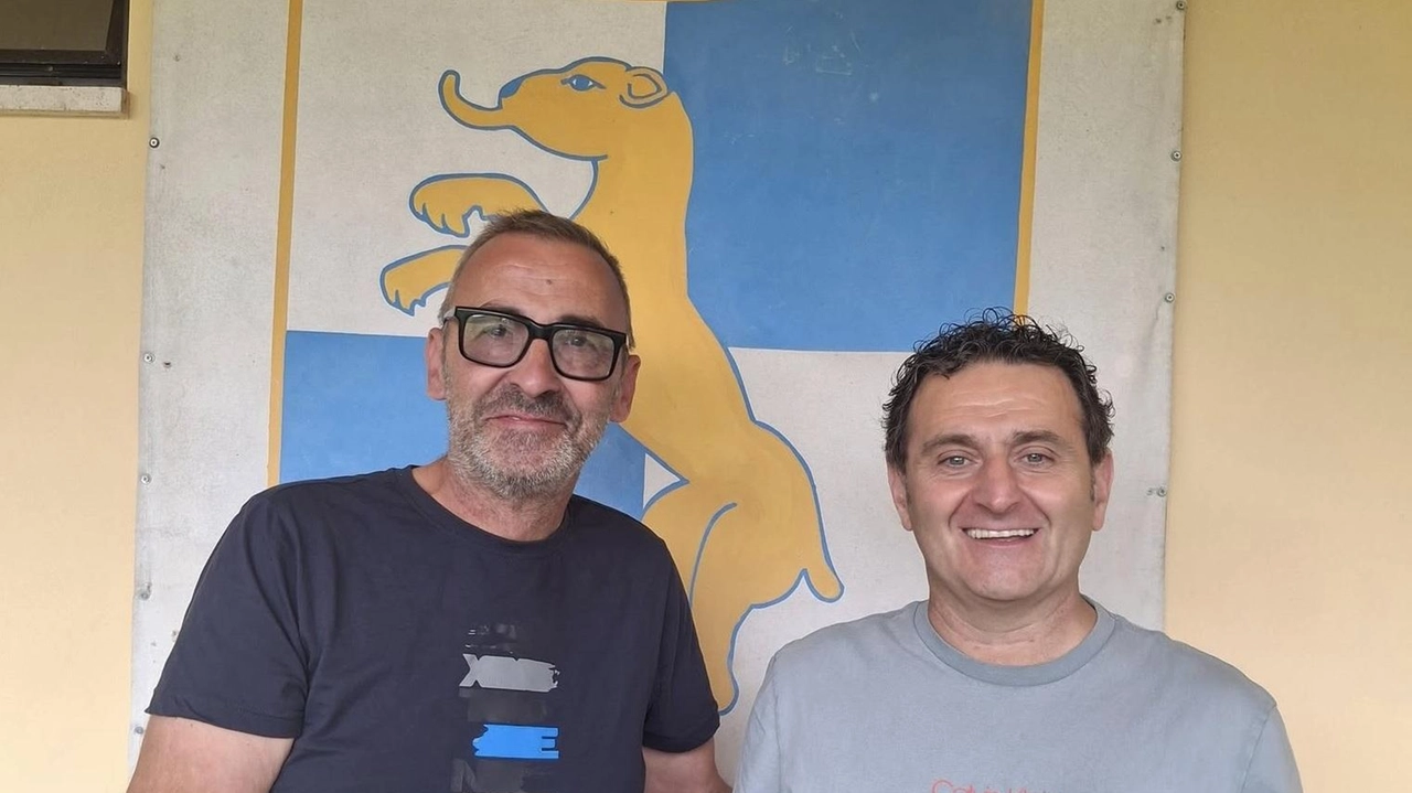 Paolo Chiari ed Antonio Cavicchi,. ds e allenatore del Montepiano