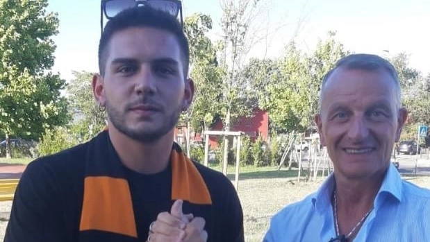 Matteo Consales, nuovo acquisto del Carmignano col. team manager Petracchi