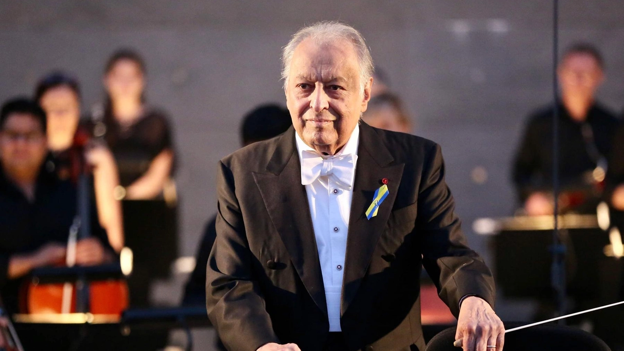 Il maestro Zubin Mehta dirige il concerto sinfonico di domani sera