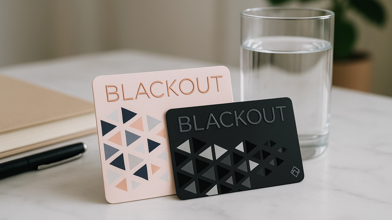 Scheda di blocco RFID AKIELO BLACKOUT Scheda di blocco RFID AKIELO BLACKOUT