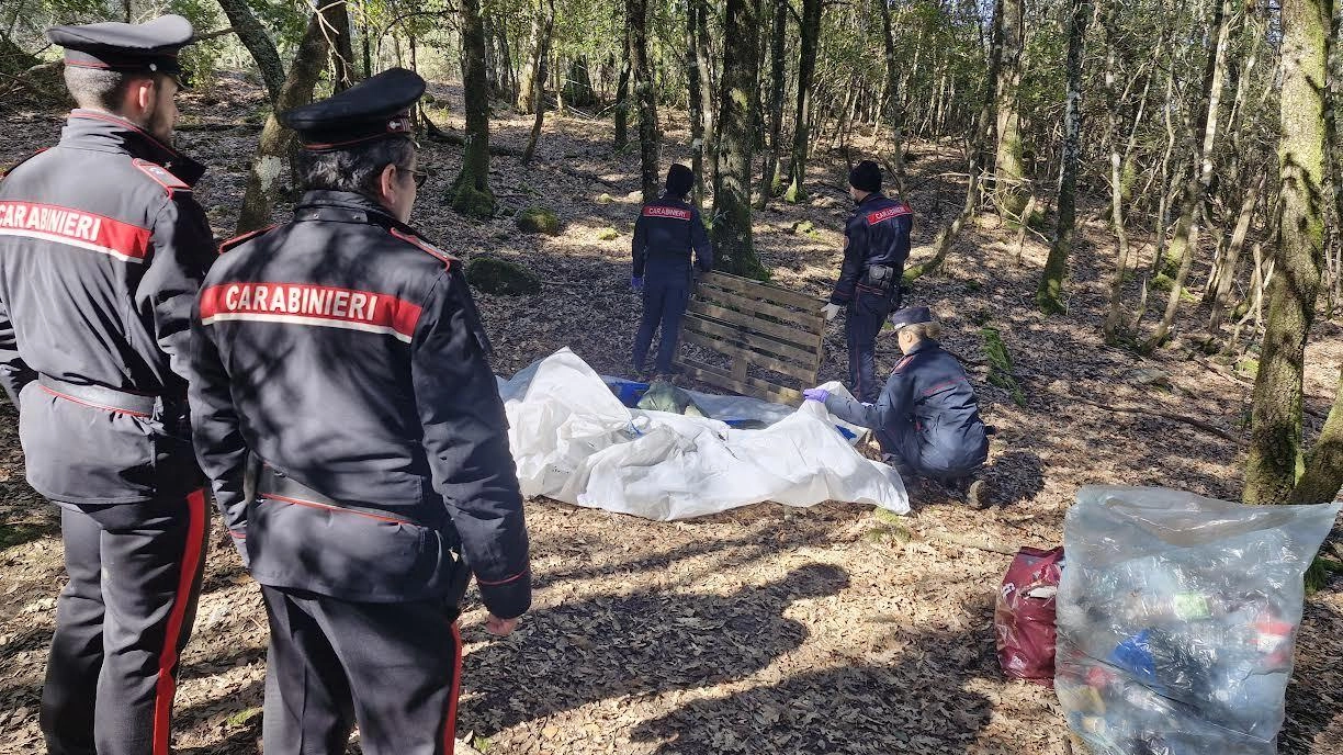 I carabinieri sono intervenuti nella riserva naturale statale di ’Tocchi’, località Potatine, perché di potenziale interesse per gli spacciatori