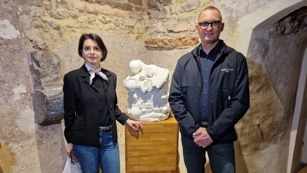La direttrice Tiripelli e l'assessore Brandi