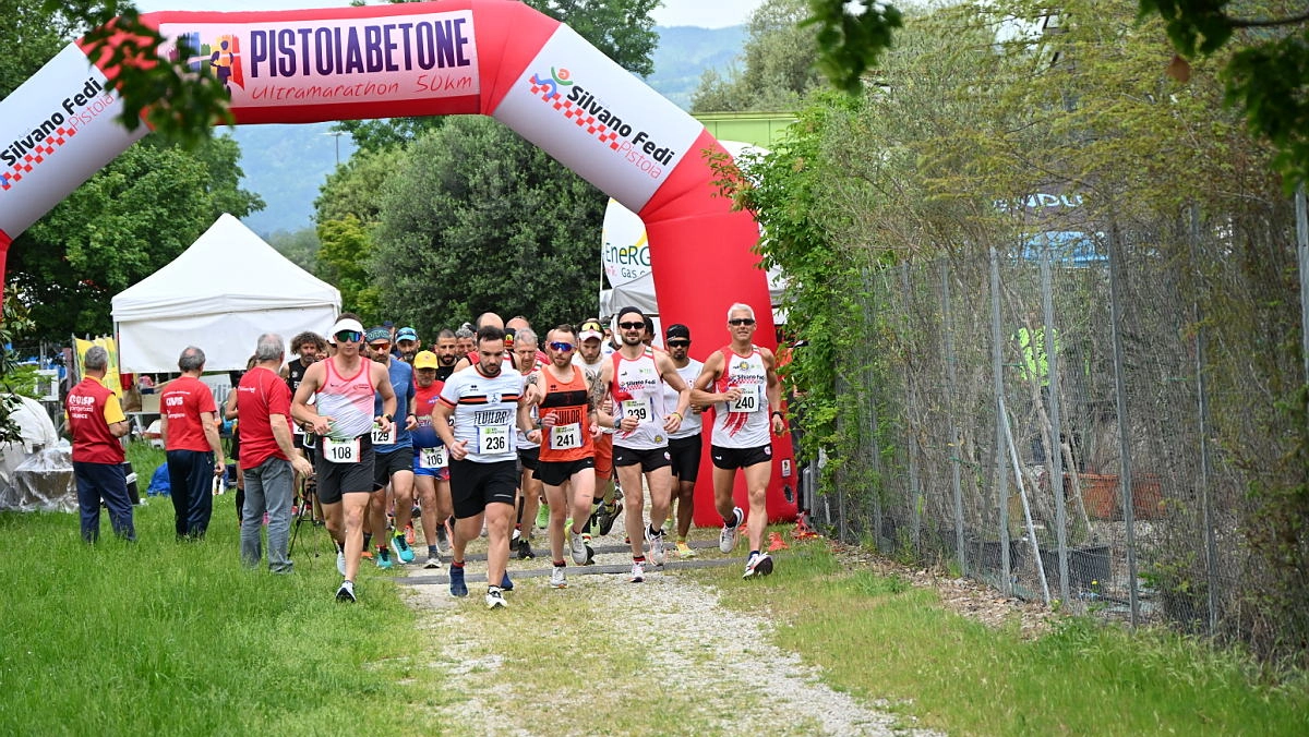 Ultragreen Marathon a Pistoia, foto e classifica della corsa