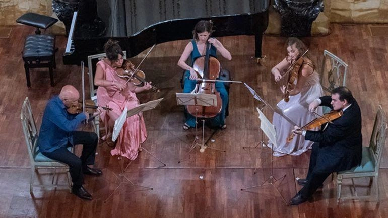 Dopo il Teatro dei Rozzi, Salvatore Accardo & Friends in scena a Bagno Vignoni Dopo il Teatro dei Rozzi, Salvatore Accardo & Friends in scena a Bagno Vignoni